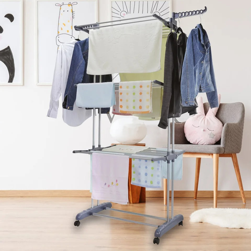 3 Layer Clothes Drying Rack