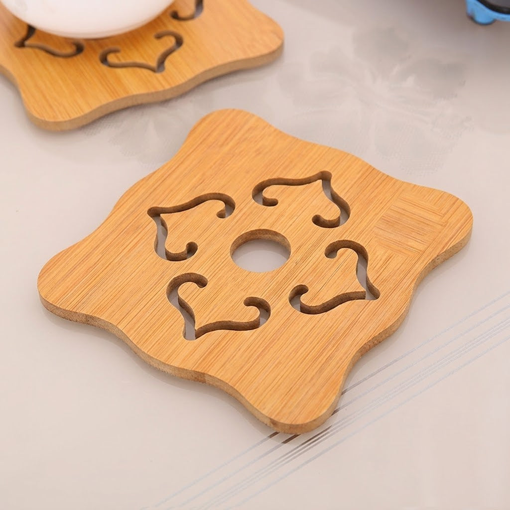 Wooden Heat Resistant Table Mat