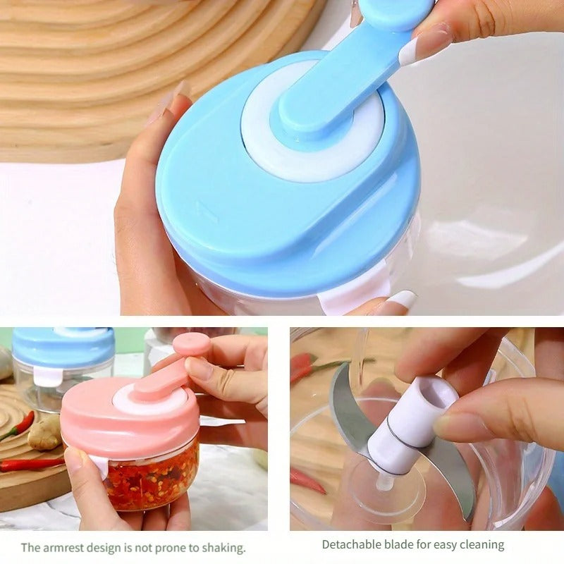 Hand Pulled Mini Manual Chopper