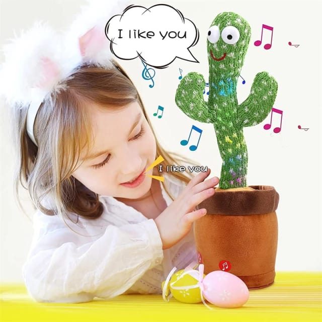 Dancing and Talking Cactus Toy for Kids - Easy Wholesale