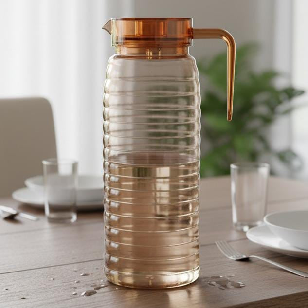 Plastic Spiral Party Jug With LId