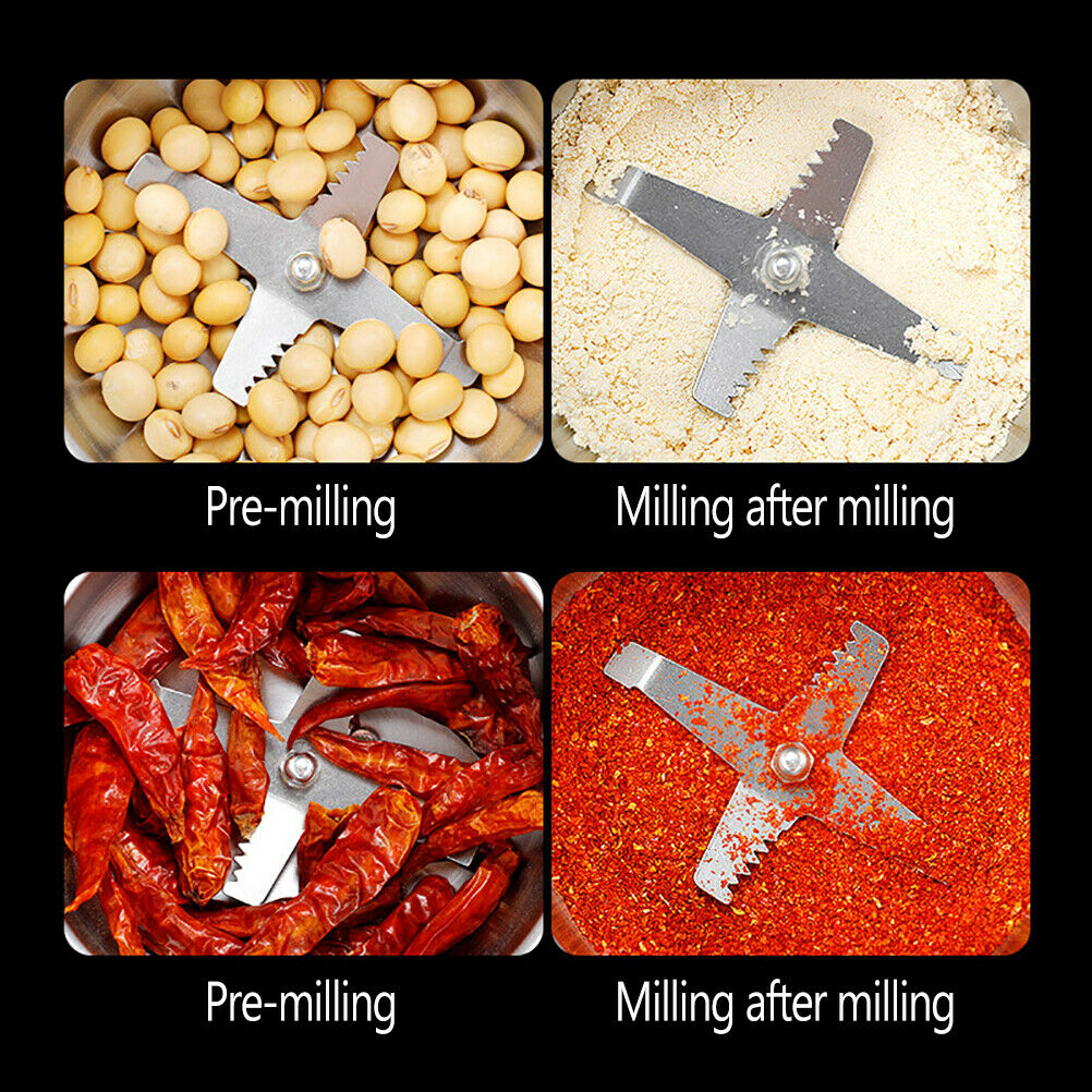 Stainless Steel Multifunctional Electric Grinder.