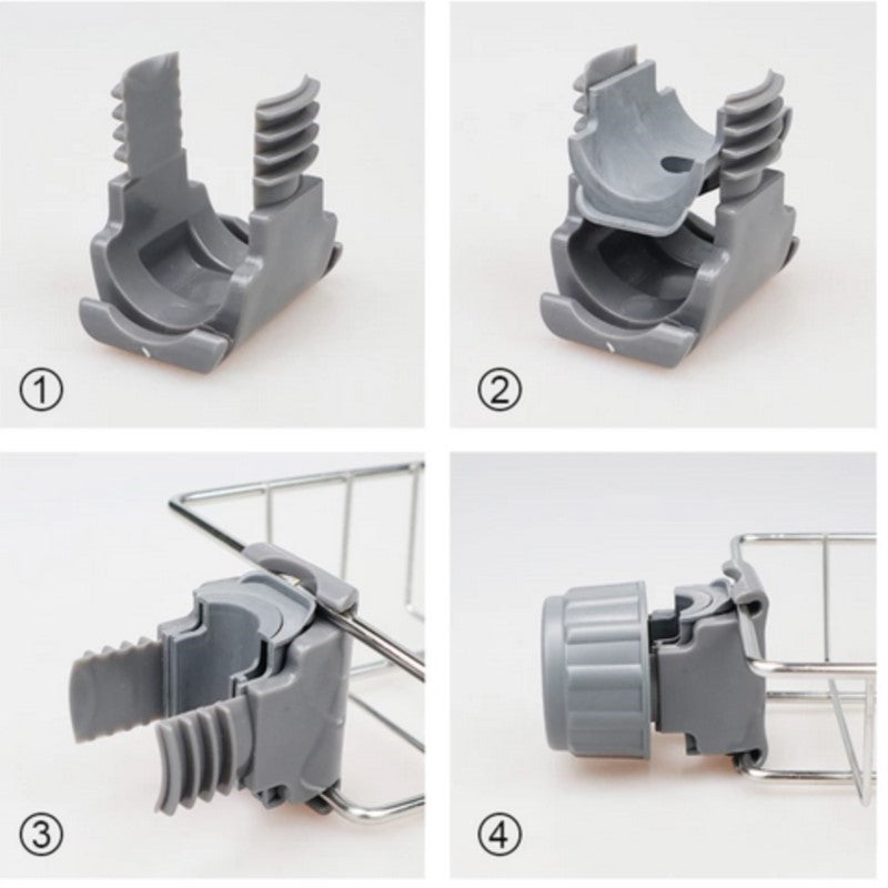 Adjustable Stainless Steel Sink Faucet Storage Rack Hanging Basket.