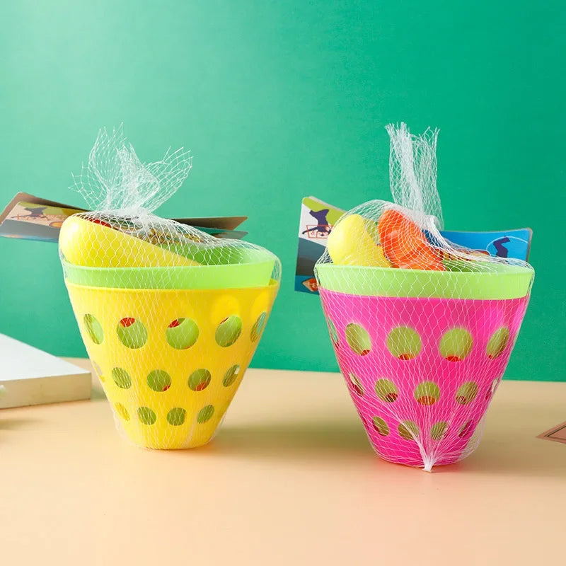 Click and Catch Twin Ball Toy