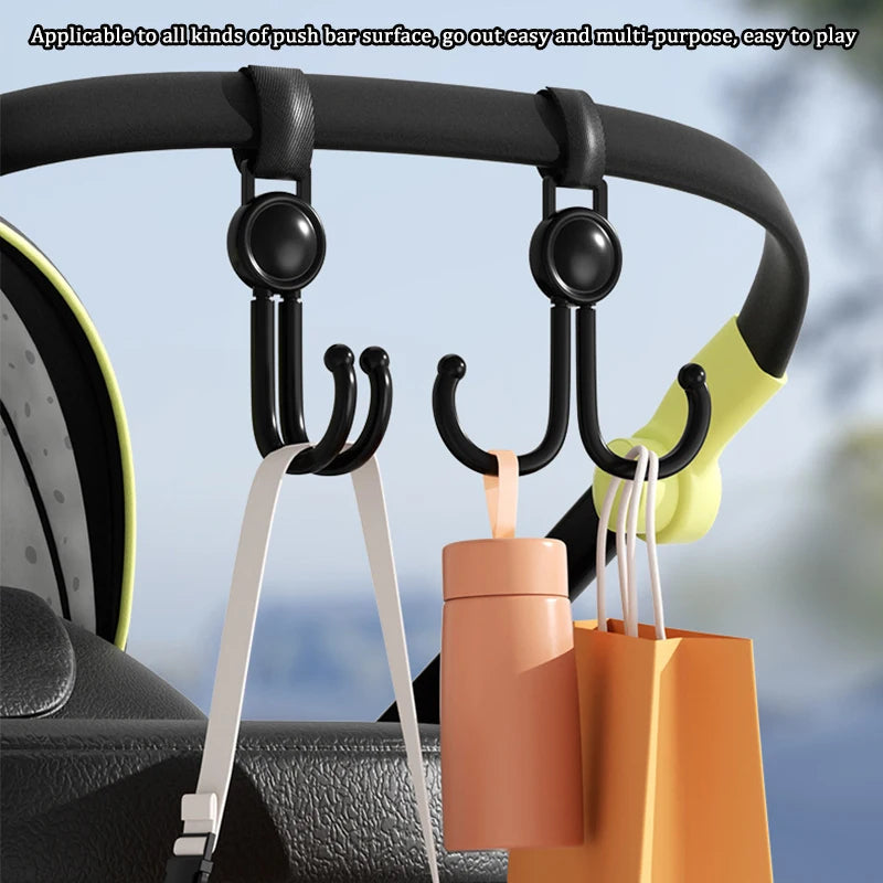 Multifunctional Dual Rotatable Hook