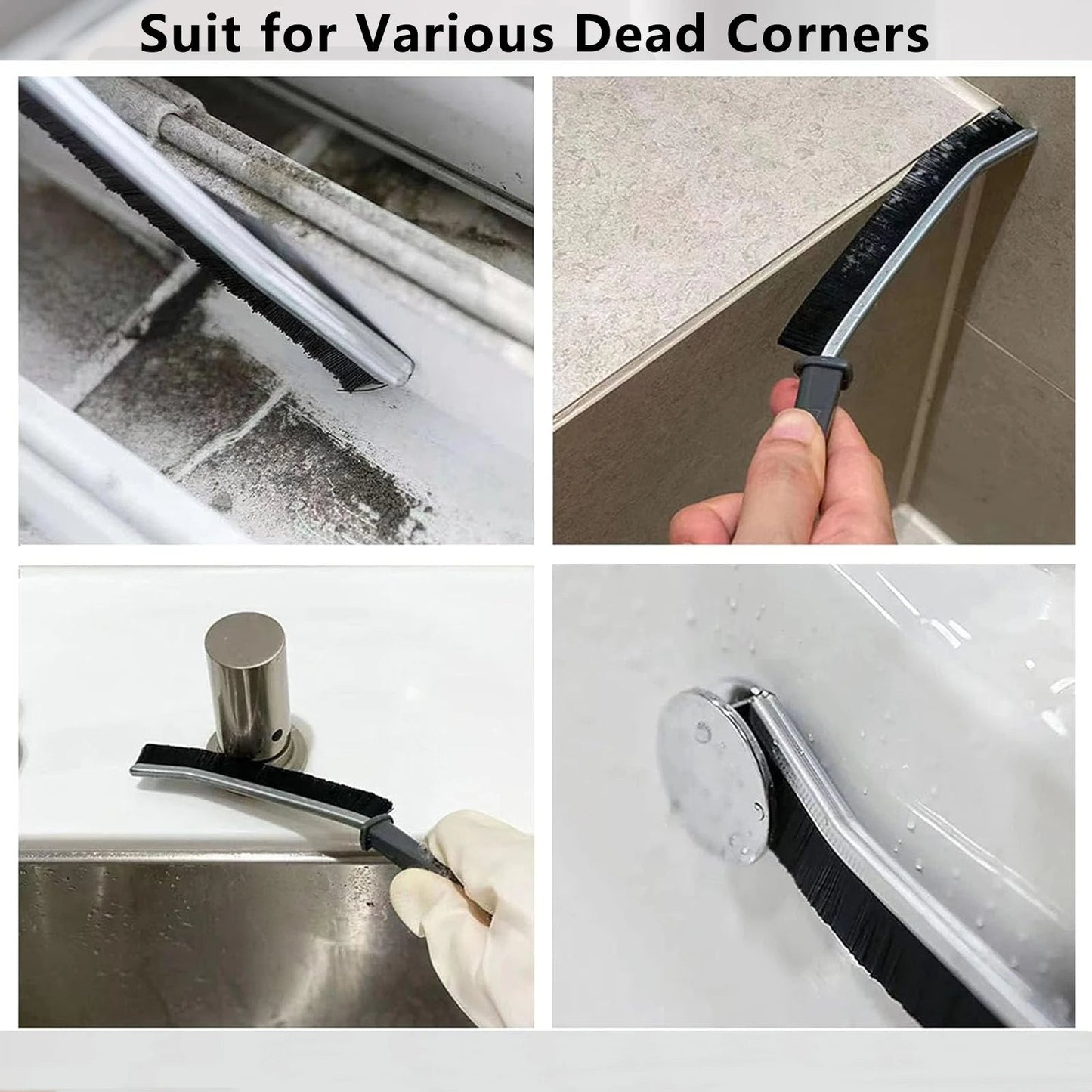 2PCs Bristle Gap Cleaning Brush for bundle