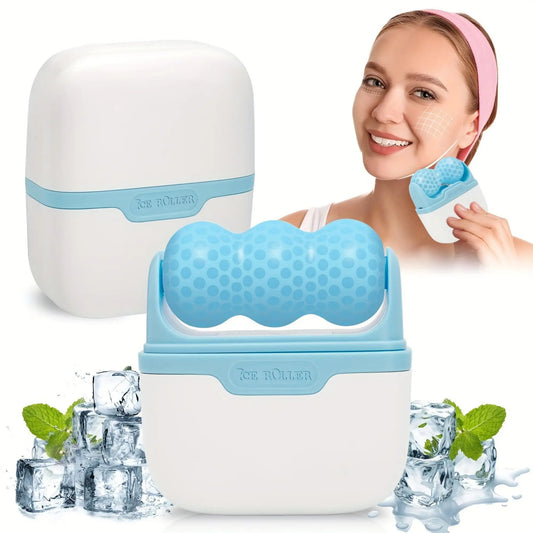 2 in 1 Ice Roller Facial Massager