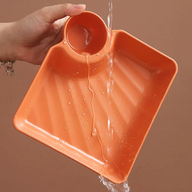 Square Snack Dumpling Plate