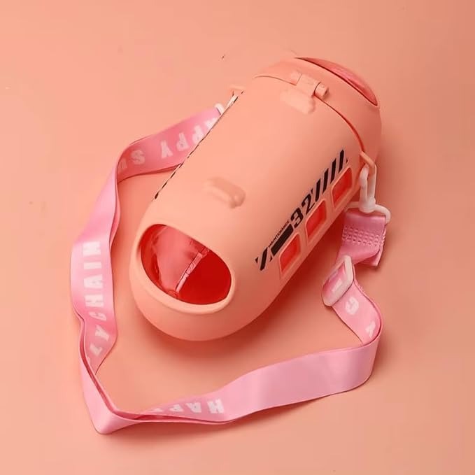 Cute Train Shape Travel Water Bottle