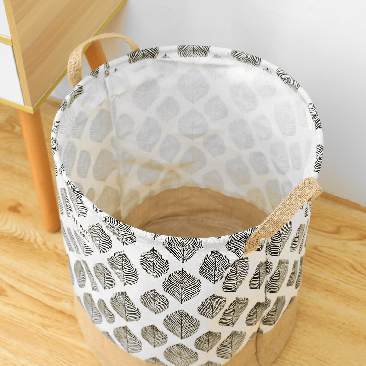 Folding Laundry Basket with Handle