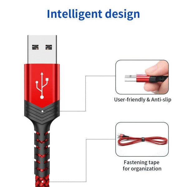 Nylon Braided Usb C Charging Cable