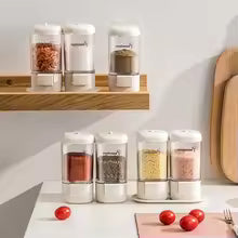 Push Type Salt & Paper Dispenser