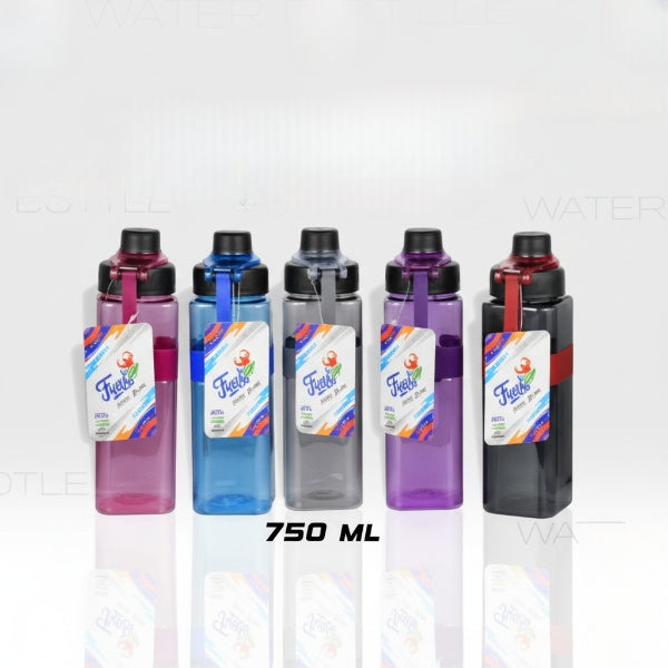 Plastic Sports Water Bottle 750ML