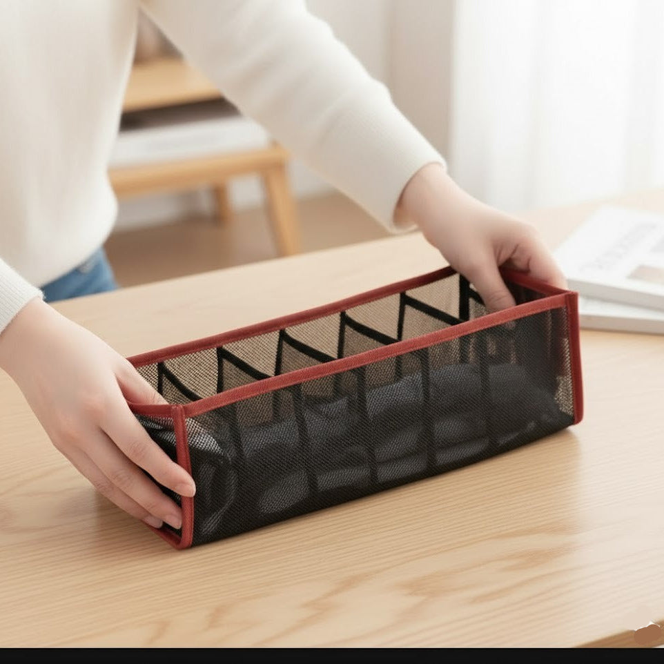 Multi Grid Foldable Wardrobe Organizer