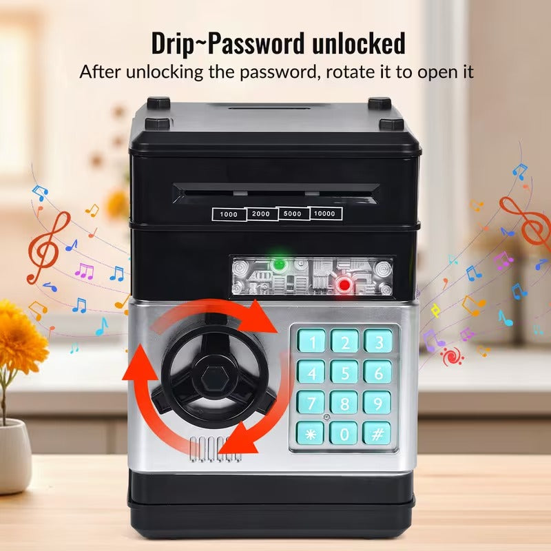 Electric Password Operated Money Saving Bank