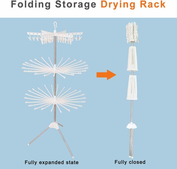 3-Tier Laundry Clothes Drying Rack