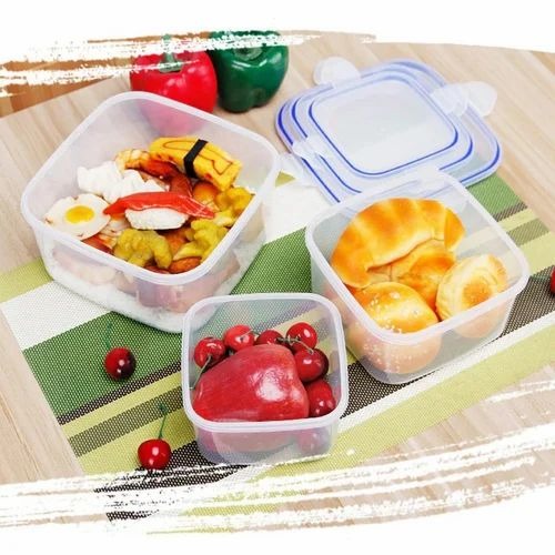 Pack of 3 -  Air Tight Food Container Box