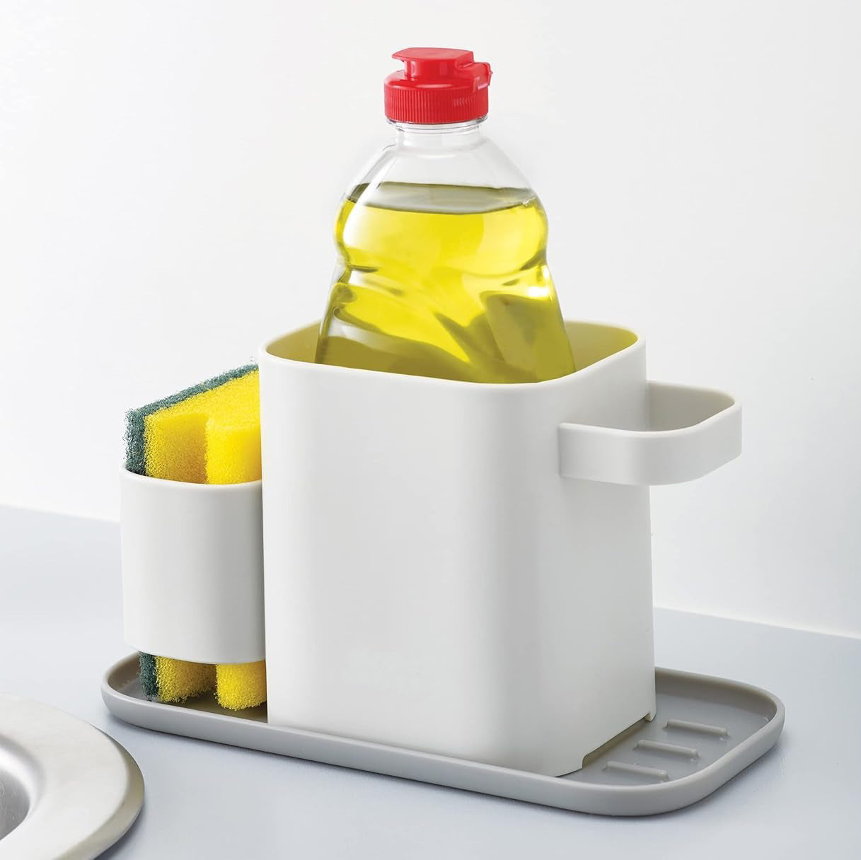 3in1 Self Draining Sink Tidy Stand