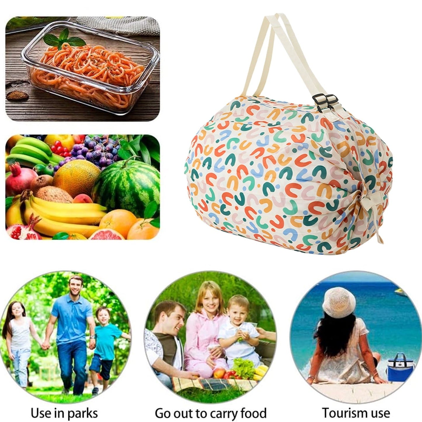 Foldable Large Capacity Travel Bag