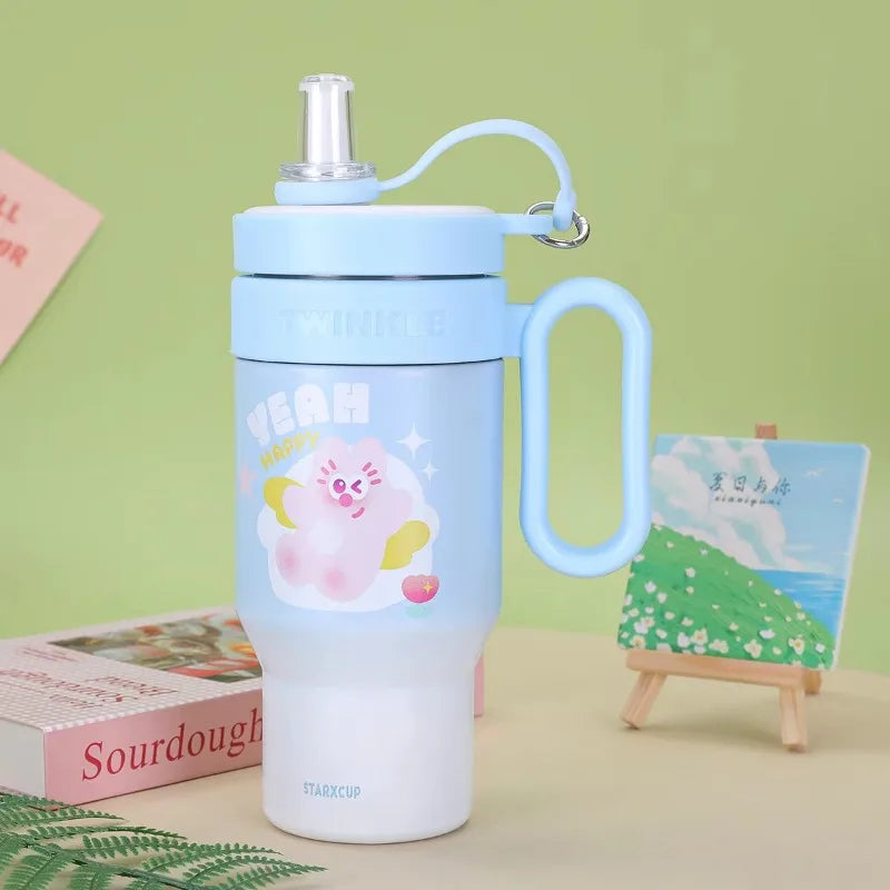 Classic Gradient Print Head Insulated Tumbler