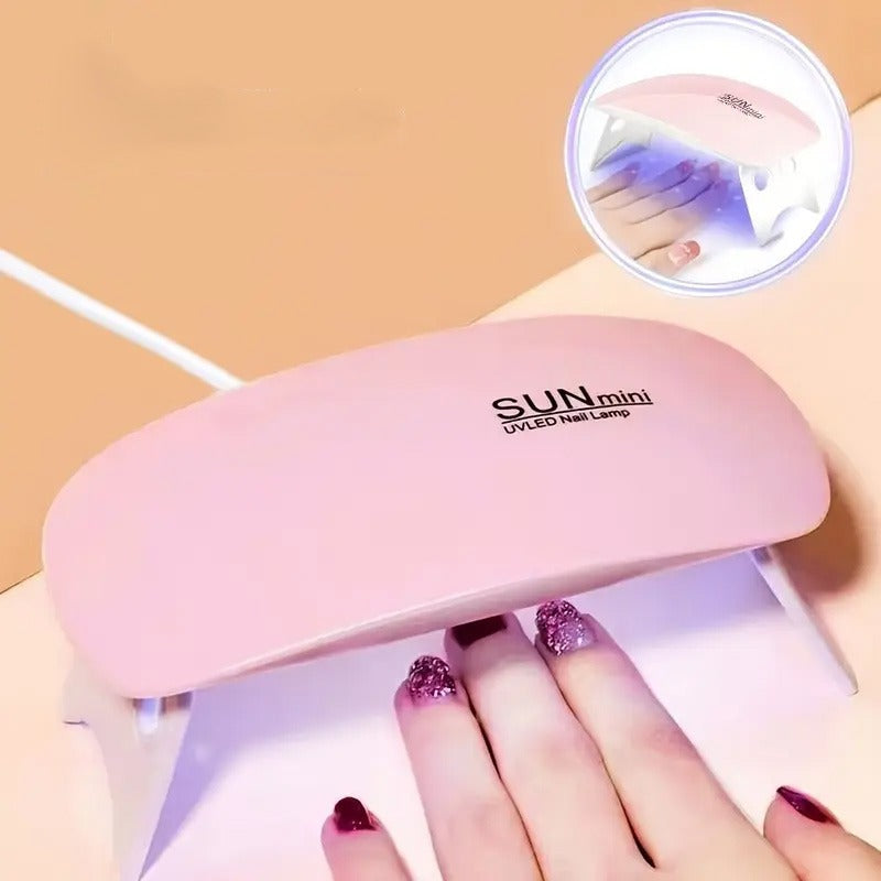 6W UV LEDs USB Nail Phototherapy Portable Machine