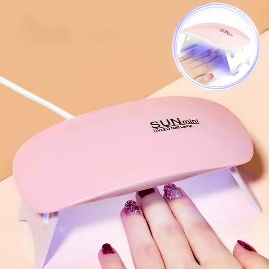 6W UV LEDs USB Nail Phototherapy Portable Machine