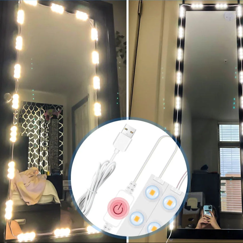 10 Module USB MIrror LED