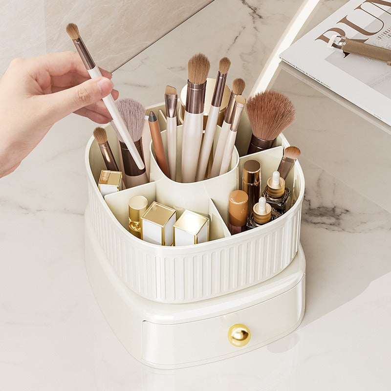 360 Rotating Desktop Cosmetic Storage Organizer
