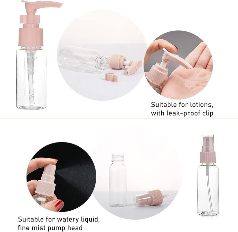 3PCs Travel Refillable Bottle