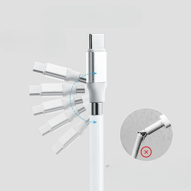 Portable Magnetic Data Charging Cable For Type-C