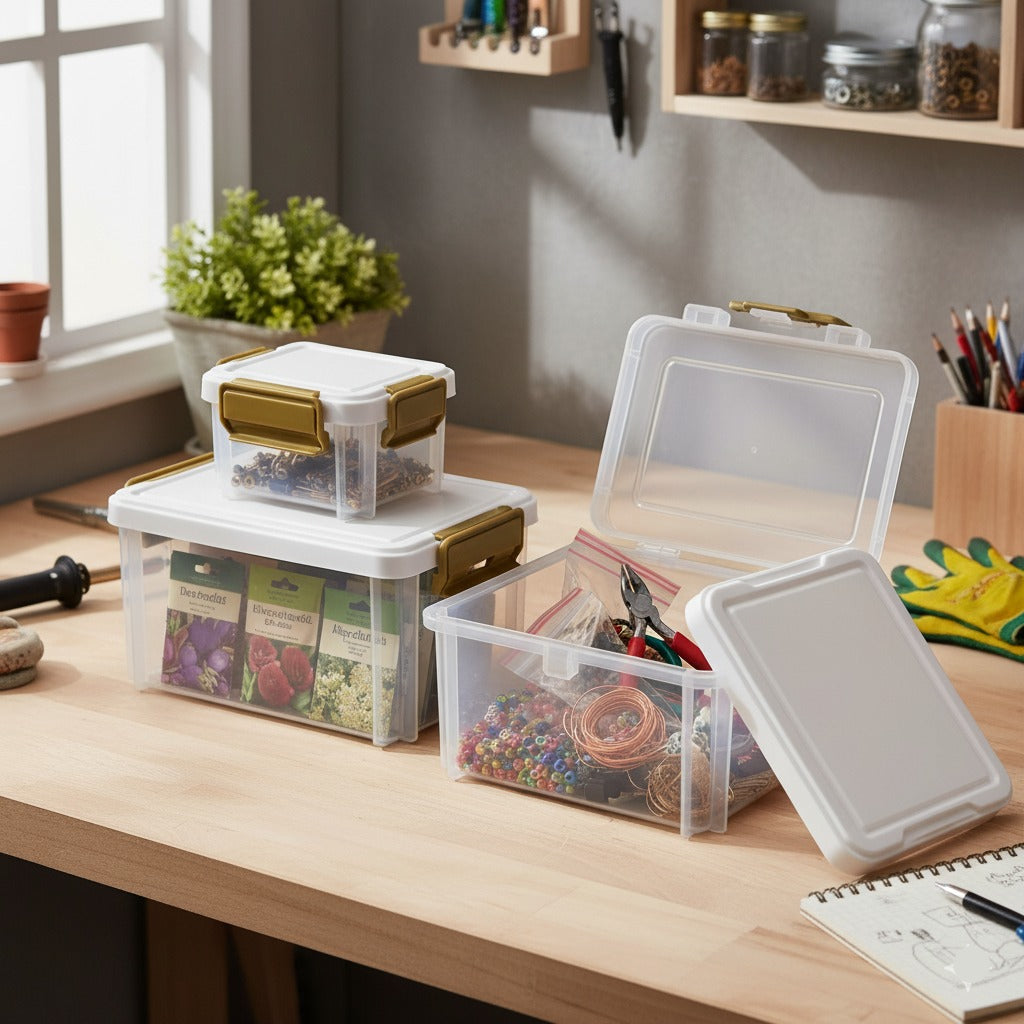 3PCs Multi-Purpose Stackable Storage Organizer