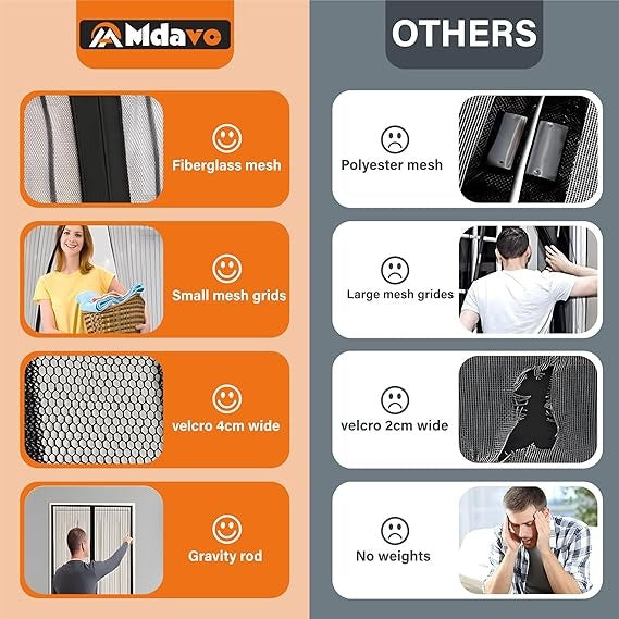 Magnetic Screen Door