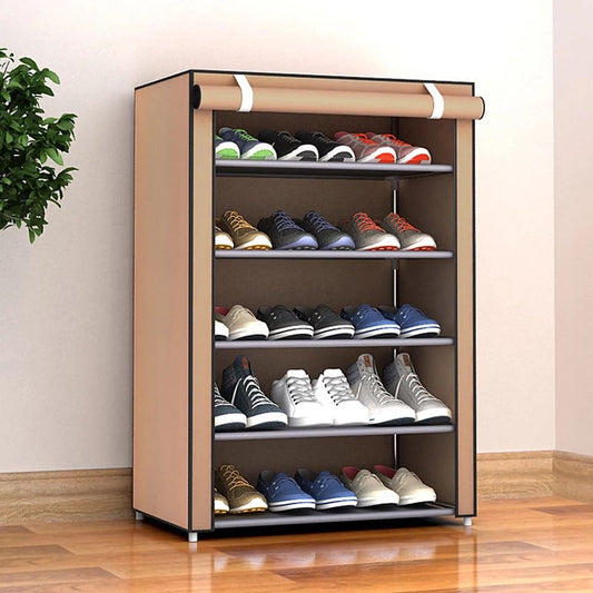 Cabinet Shoes Organizer With Dust Proof Cover