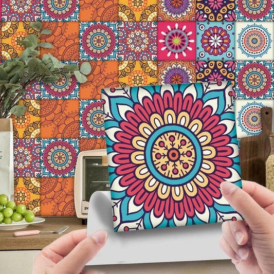 24pcs Self Adhesive Tile Stickers for Home Decor