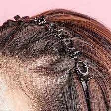 Hair Twister Headband with 8 clips