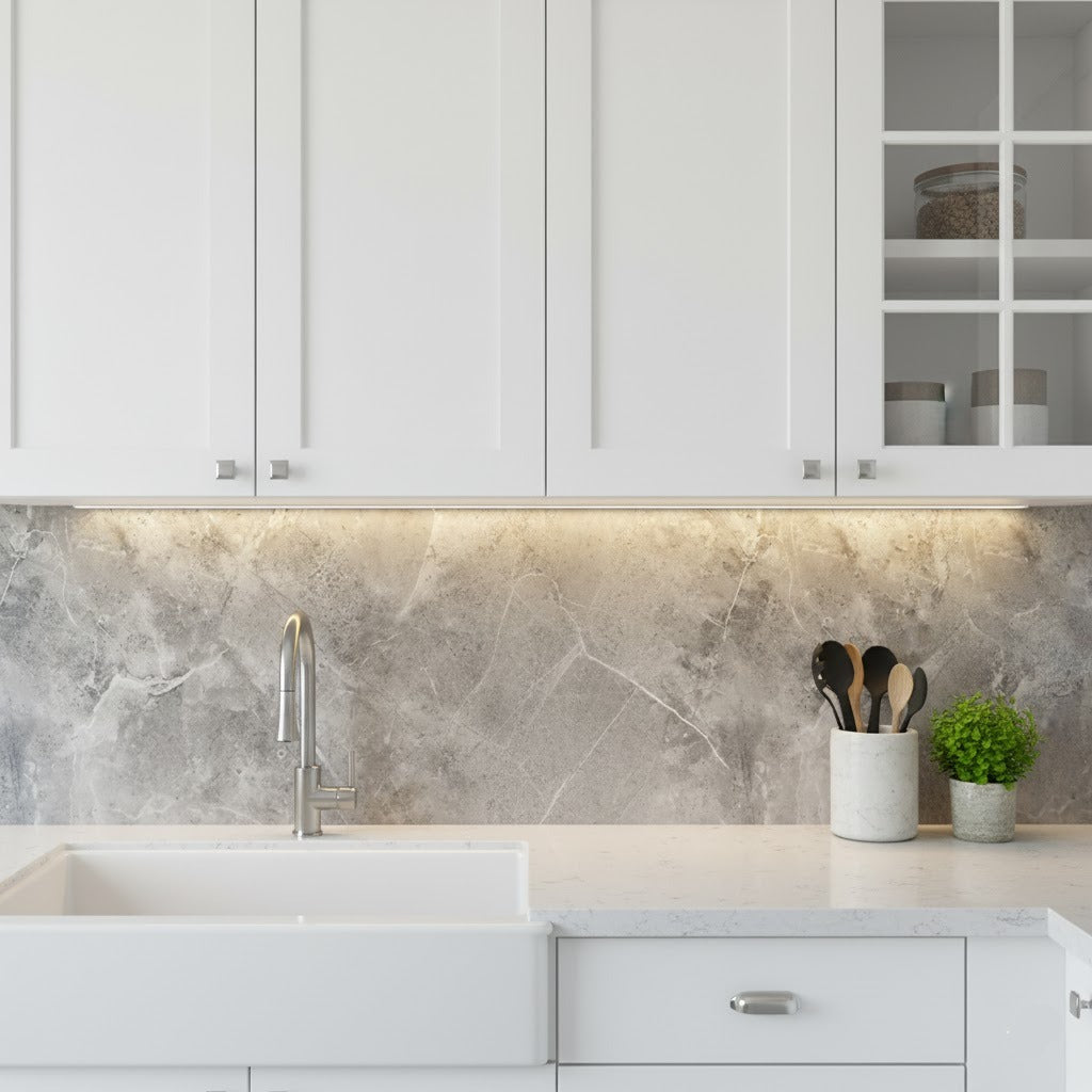Self Adhesive Foamic Marble Sheet (120x40 Inches)