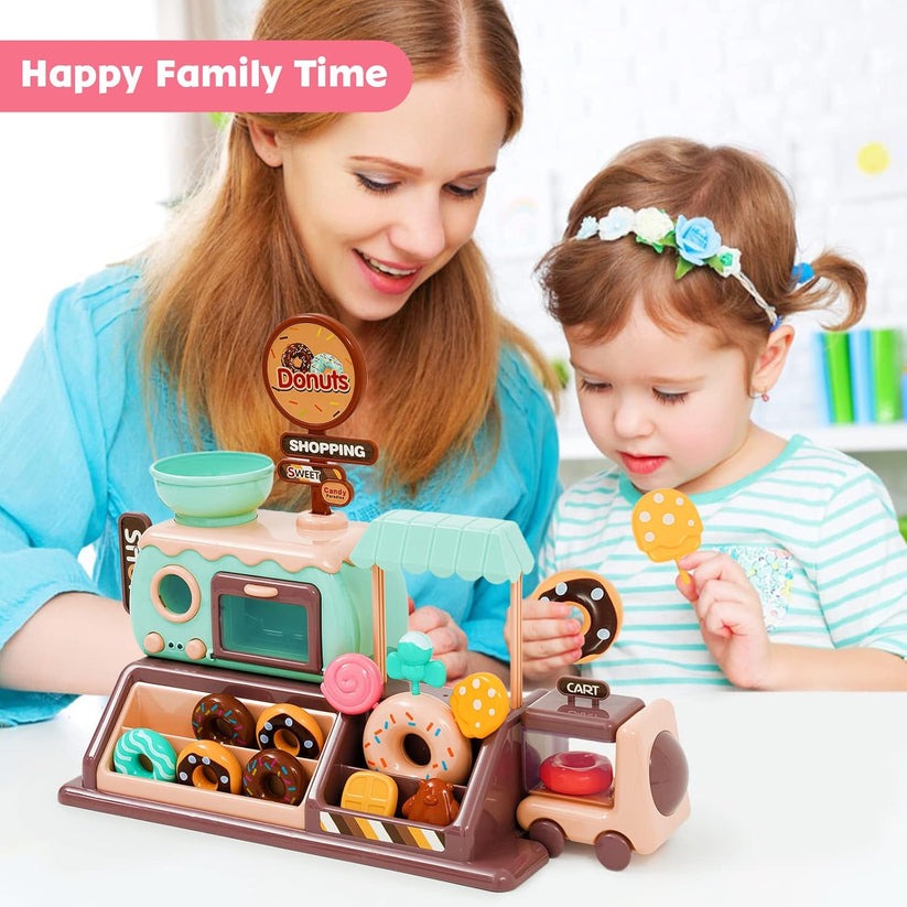 Kids Ice Cream Store Shopping Play Set