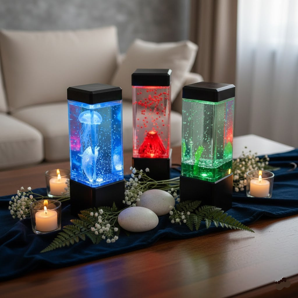 Creative 3D LED Table Lamp (Random Lamp)