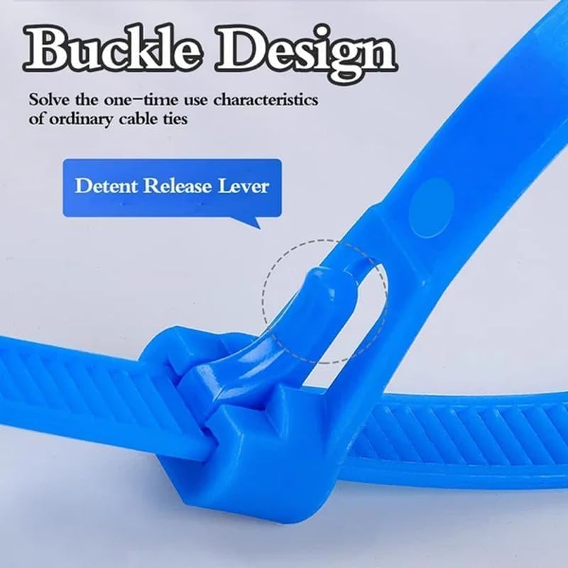 Reusable Cable Ties (Pack Of 50)