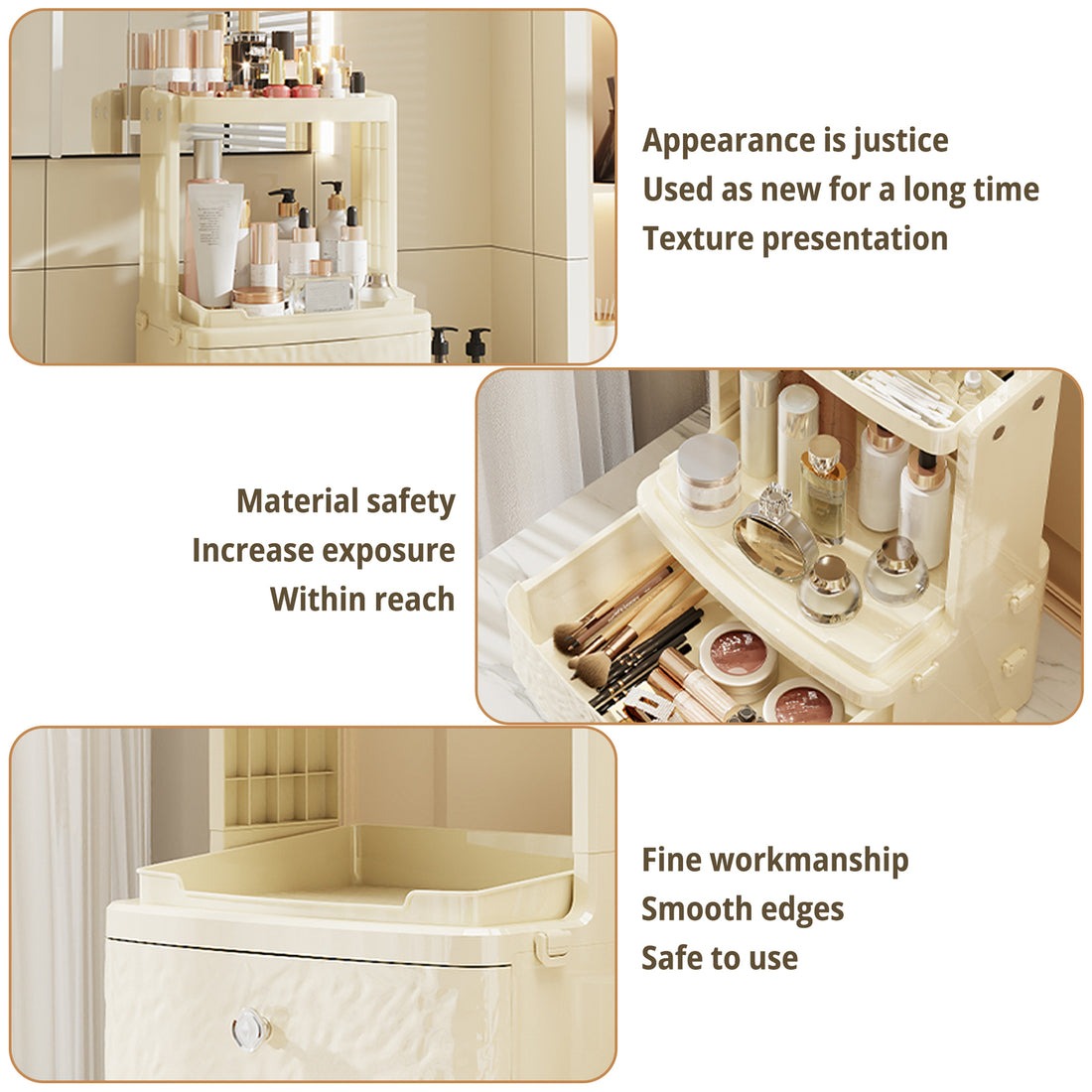 Multi-Layer Cosmetic Storage Box