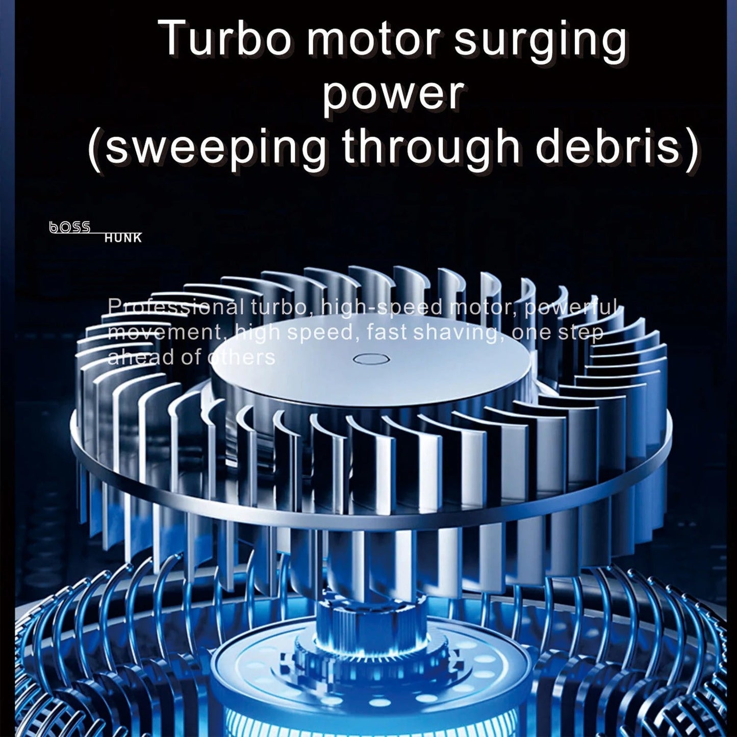 Rechargeable Mini Portable Shaver with Digital Display