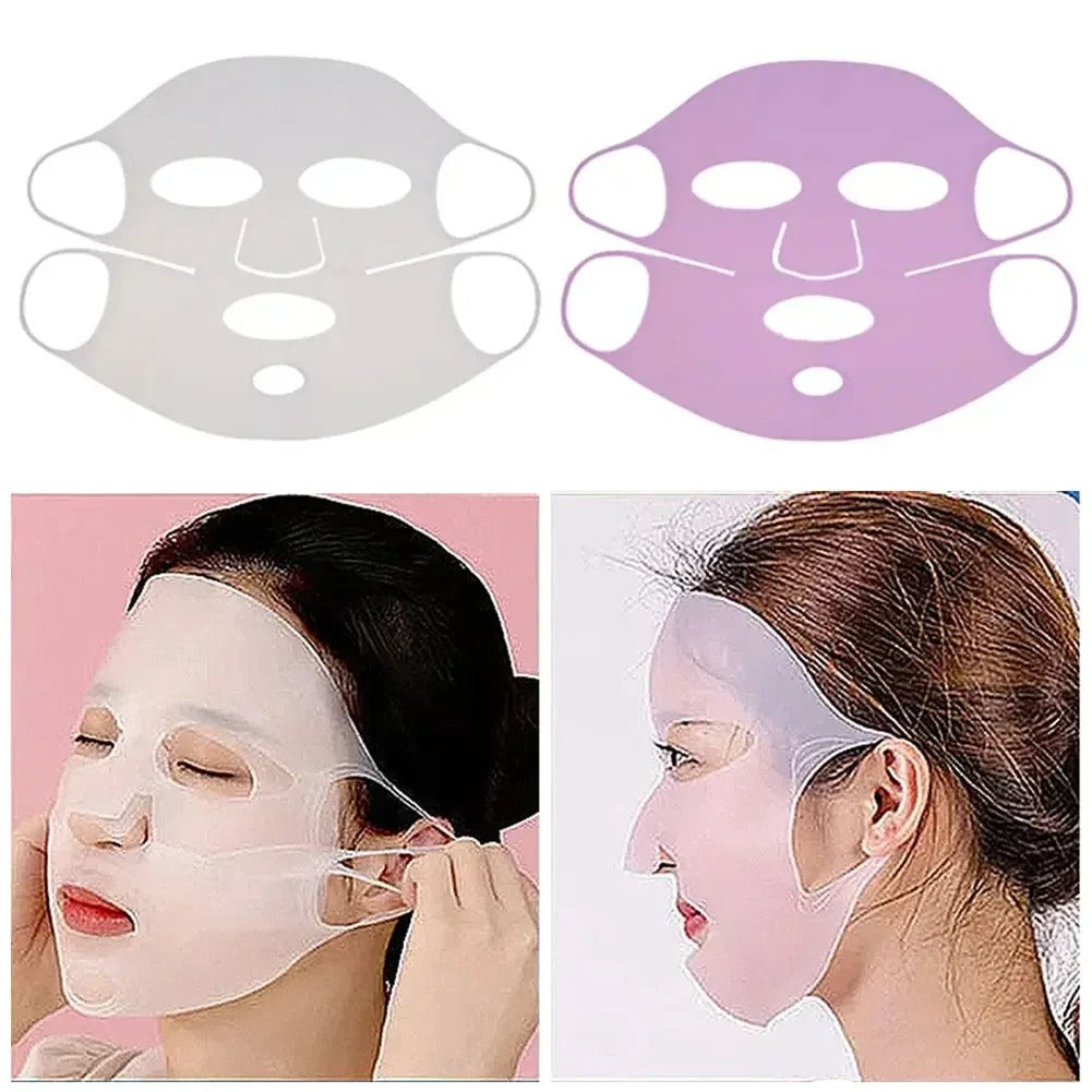 Reusable Silicone Moisturizing Face Mask