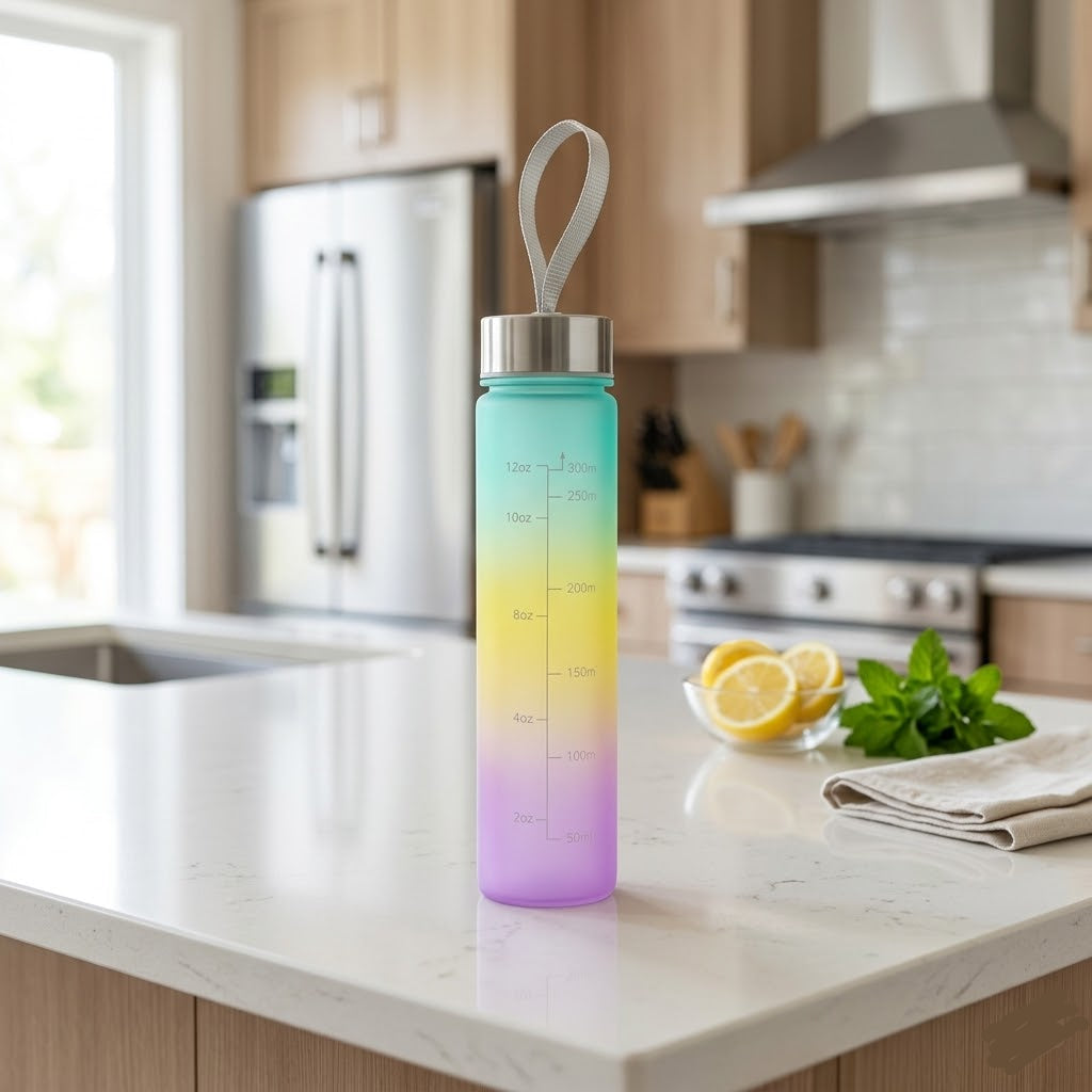 300ml Plastic Sports Water Bottle