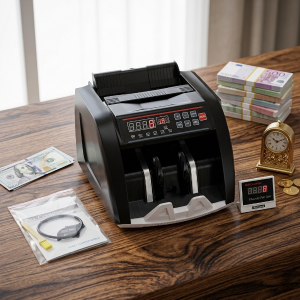 Money Bill Counter with Digital Display