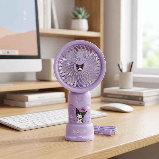 Protable USB Rechargeable Desktop Fan