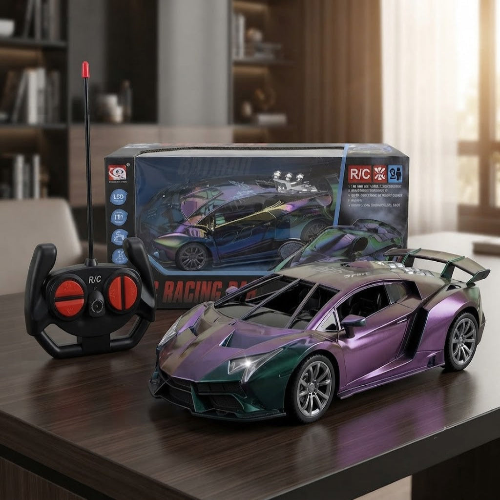 Rechargeable Multi Color Control Remote Racking Car