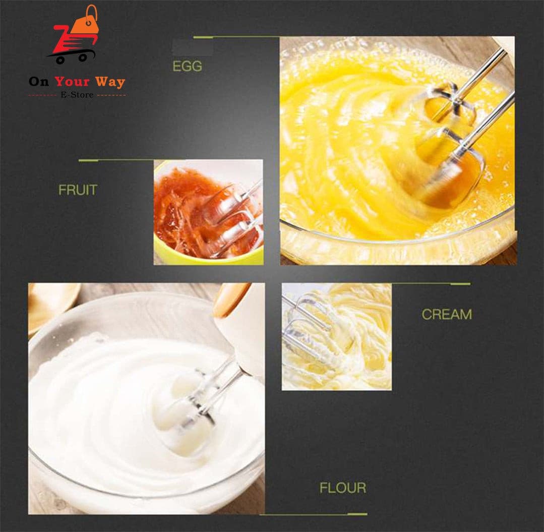 Electric Egg Beater - 7-Speed Adjustable - Easy Wholesale