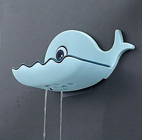 Fish Style Soap Dish, Wall Mount Strong Self-Adhesive - Easy Wholesale