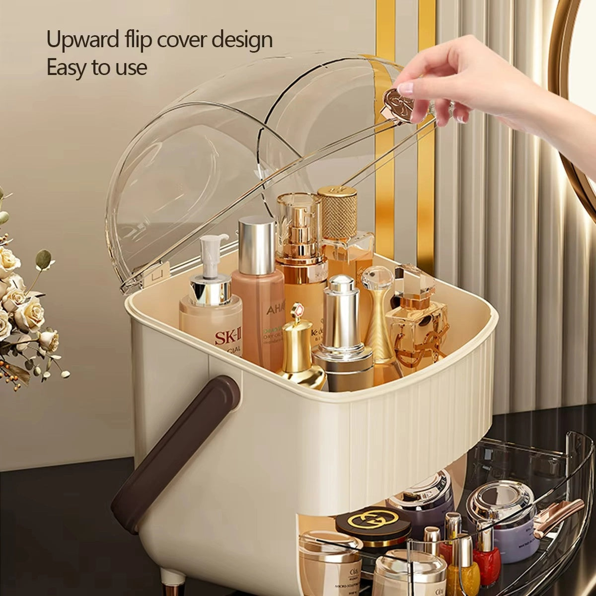 Makeup Cosmetic Drawer Organizer Storage Box