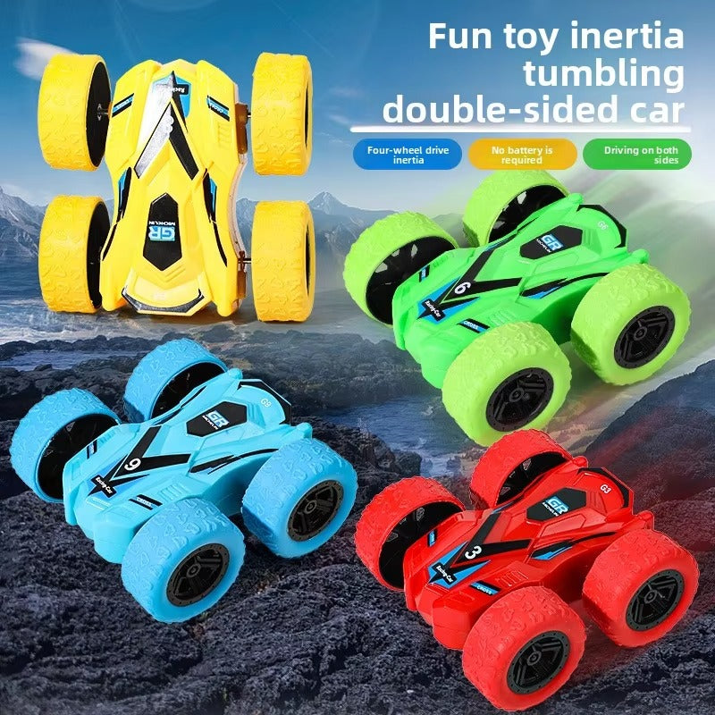 Four-Wheel Stunt Toy Car